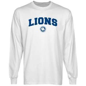  Texas A & M Commerce Lions White Logo Arch Long Sleeve T 