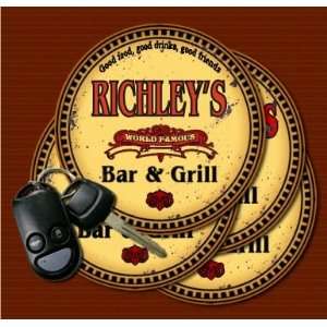  RICHLEYS Family Name Bar & Grill Coasters Kitchen 