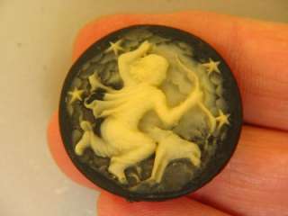 UP FOR AUCTION IS THIS REALLY PRETTY SMALL RESIN CAMEO OF GODDESS 