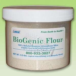 BioGenic Flour Food Grade diatomaceous earth Quart jar  