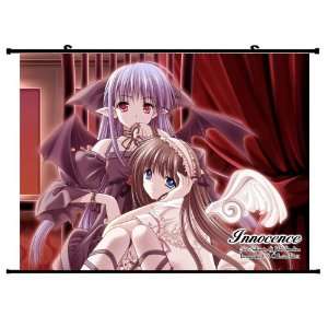 Shuffle Anime Wall Scroll Poster Nerine Lisianthus(32*24)support 