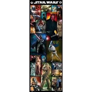    Magnetic Bookmark STAR WARS (Cast Collage) 