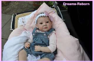 Beautiful realistic reborn big baby girl doll from **Dreams Reborn 