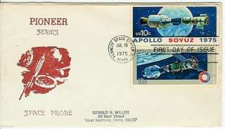   pioneer series space probe cover from the kennedy space center fl post