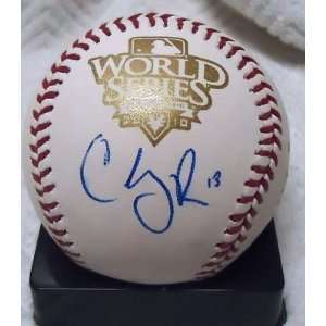  Cody Ross Signed Baseball   2010 WS *SF * W COA 