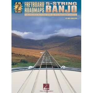  Fretboard Roadmaps   5 String Banjo   BK+CD Musical 
