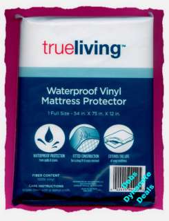 Vinyl Waterproof Mattress Cover Full Bed Wetting  
