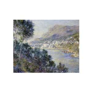   Monet   A VIew Of Cape Martin, Monte Carlo Giclee: Home & Kitchen