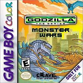 Godzilla The Series Monster Wars Nintendo Game Boy Color, 2000  
