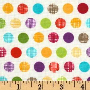   Organic Cotton Dots Cream Fabric By The Yard: Arts, Crafts & Sewing