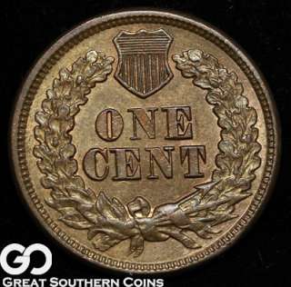 1863 Indian Head Penny NEAR GEM BU++ ** VERY NICE  