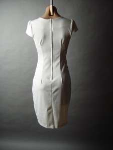   Sophisticated Classic Tailored Chic Pencil Sheath Dress 2XL  