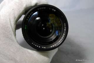 Pentax Sakar 75 300mm f5.6 lens zoom PK manual focus M  