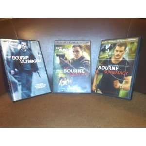   Bourne Supremacy  The Bourne Ultimatum) FULL SCREEN EDITIONS: Movies