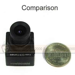 540TVL SONY CCD Miniature Hidden Color Camera Spy Security Video 