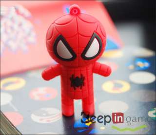 New 8GB Fashion Cartoon Spider Man Shape USB 2.0 Flash Memory Disk 