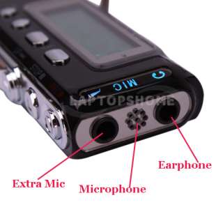 New PRO 8GB USB Digital SPY Audio Voice Recorder Dictaphone  player 
