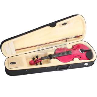 High Grade Spruce 4/4 Acoustic Violin Pink 100% Handmade High Quality 