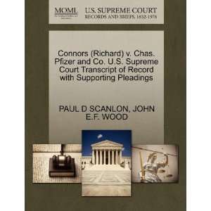  Connors (Richard) v. Chas. Pfizer and Co. U.S. Supreme 