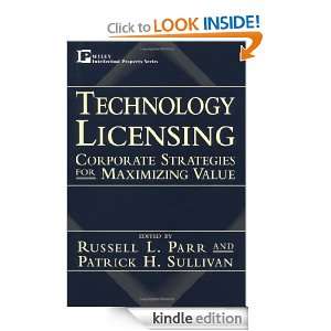   : Corporate Strategies for Maximizing Value (Intellectual Property
