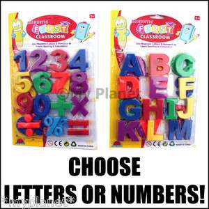 FRIDGE MAGNETS CHILDRENS LEARNING KIDS MAGNETIC LETTERS OR NUMBERS 