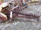 Case DH4B trencher CHAIN trenching
