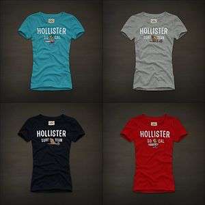 2012 NWT Hollister Women ~ CAPISTRANO ~ logo graphic T  Shirt New with 