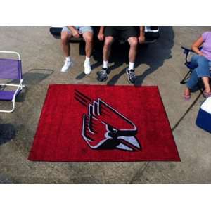   Ball State University Tailgater Rug Rectangle 5.00 x 6.00: Home