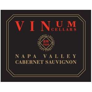    2006 Vinum Cellars Napa Cabernet 750ml Grocery & Gourmet Food