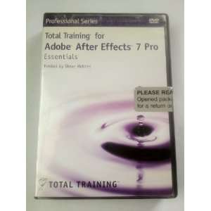   Training Tutorial DVD Set for Adobe After Effects 7.0 Pro Essentials