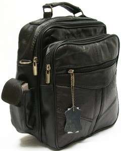 Leather Shoulder Purse Black Handbag Organizer Wallet Bag Phone Holder 