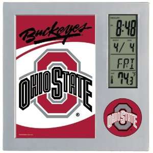  Ohio State Buckeyes Digital Desk Clock: Sports & Outdoors
