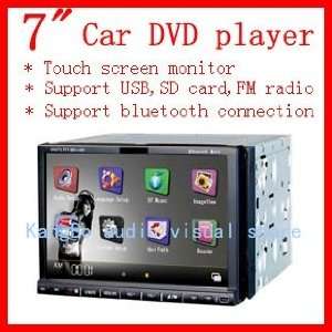 inch HD digital LCD touch screen car DVD player, DVD / TV / FM player 