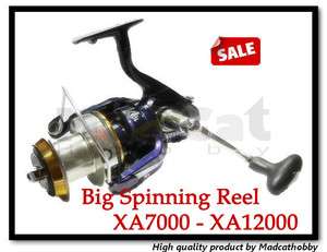New RedMan Large Fishing Reel 11+BB Aluminium Spool 4.71 Spinning 