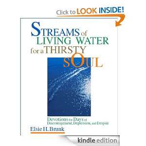  Water for a Thirsty Soul  Inspirations for Days of Discouragement 