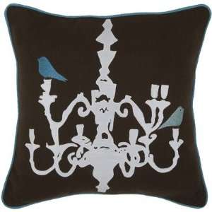   3935 18 Decorative Pillow in Aqua Blue [Set of 2]