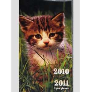   Cats Kittens 2010/2011 2 Year Pocket Planner Calendar
