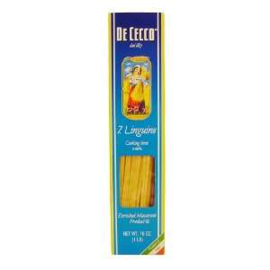De Cecco Linguine Cut No. 7 Pasta 16 Oz. Box  Grocery 