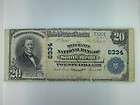 1902 $20 National Currency Note Fine /B 850  