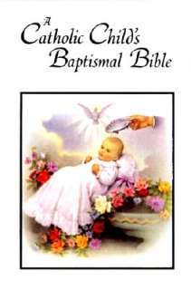 Catholic Childs Baptismal Bible OE  