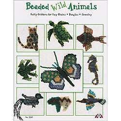 Design Originals Beaded Wild Animals Instructional Book  Overstock 
