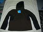 NWT Mens Columbia Brown Single Track Softshell Lined Hooded Jacket 