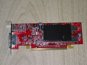 ATI Radeon X600 128MB PCI E Video Card DVI Low Profile P/N 109 A26030 