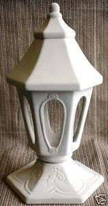   Bisque Victorian TableTop Lamp Donas Mold 572 U Paint Ready To Paint