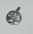   Waxing Poetic Baby Insignia Silver Script Embossed Letter L Charm $37