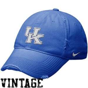  Nike Kentucky Wildcats Royal Blue Relaxed Vintage Flex Fit 