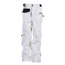 Grenade Mens DKG White Cargo Snowboard Pants  