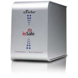ioSafe Solo SL1000GBUSB20 1 TB External Hard Drive   1 Pack   Silver 