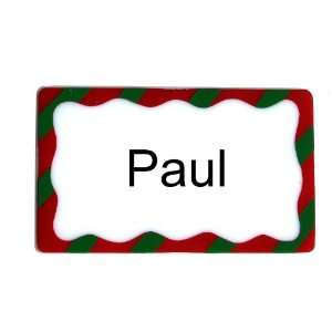  Paul Personalize Christmas Name Plate 