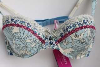 Liberty of London for Target Bistro Blue Balconette Bra Many Sizes